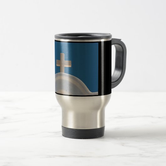 Mug De Voyage Croix grecque (Devant droit)