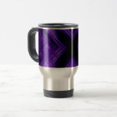 Mug De Voyage Croix violette et grille (Devant gauche)