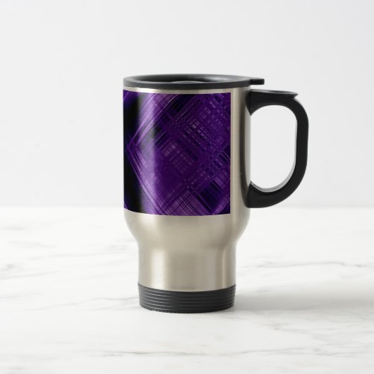 Mug De Voyage Croix violette et grille (Droit)