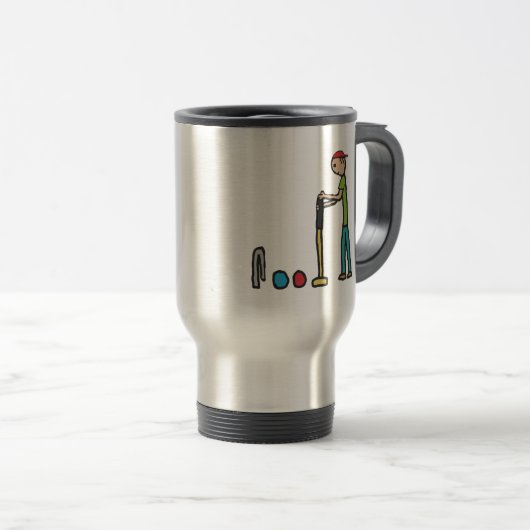 Mug De Voyage Croquet (Devant droit)