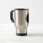 Mug De Voyage Croquis noir blanc (Devant gauche)