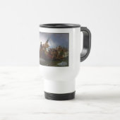 Mug De Voyage Crossing Delaware 1776 : Général George Washington (Devant droit)