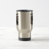 Mug De Voyage Crow Flowral, F-Caw-F Funny Bird FCAWF Moon Gothiq (Centre)
