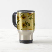Mug De Voyage Crow on Sunflowers (Devant gauche)