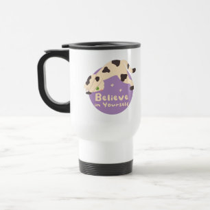 Mug De Voyage Croyez en vous-même Kawaii Chat faire des poses de