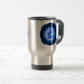 MUG DE VOYAGE CRYPTO-MONNAIE LITECOIN (Devant droit)