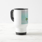 Mug De Voyage Cuba Hammock Impression de vacances de style vinta (Devant gauche)