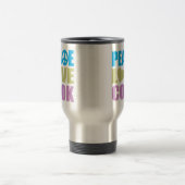 Mug De Voyage Cuisinier d'amour de paix (Centre)
