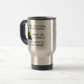 Mug De Voyage Cuisson avec du vin (Devant gauche)