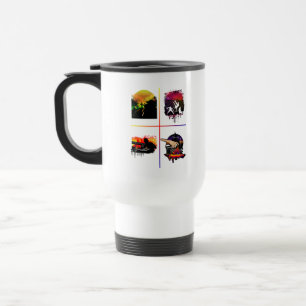 Mug De Voyage Culture de rue Hip Hop vibrante Couleurs urbaines 