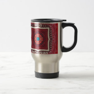 Mug De Voyage Culture traditionnelle sindhi Ajrak Art Motif Impr