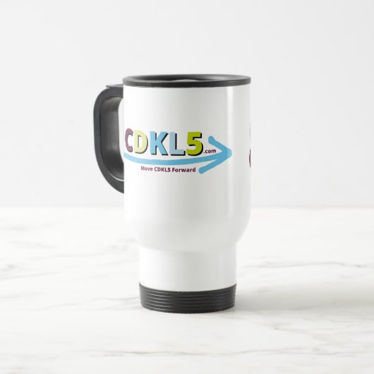 Mug De Voyage Cure CDKL5 (Devant gauche)