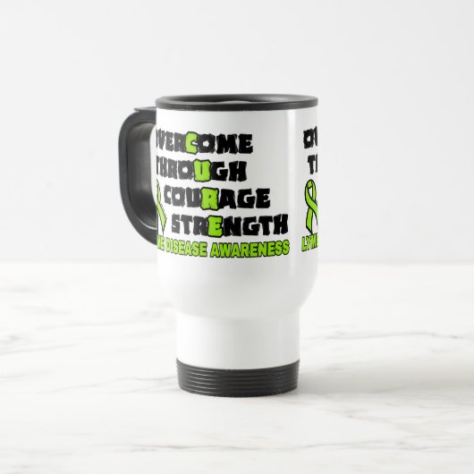 Mug De Voyage CURE...Lyme (Devant gauche)