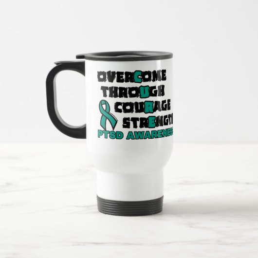 MUG DE VOYAGE CURE...PTSD (Gauche)