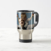 Mug De Voyage Custom I love you Daddy Photo  (Devant droit)