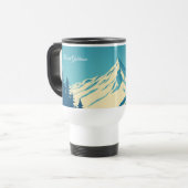 Mug De Voyage Custom Ski Club Aspen Retro 70s Mountain (Devant gauche)