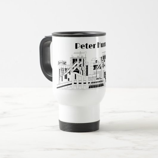 Mug De Voyage Customizable Heavy Industry (Devant gauche)