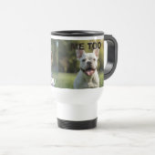 Mug De Voyage Customized with 2 and text (Devant droit)