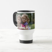 Mug De Voyage Customized with 2 and text (Devant gauche)