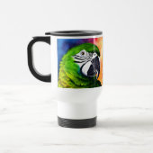 Mug De Voyage Cute AI Généré Perrots Gros Plan (Gauche)