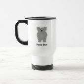 Mug De Voyage Cute Australia Baby Koala Bear Ajouter Votre Nom (Gauche)