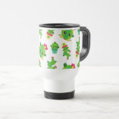 Mug De Voyage Cute Cactus, Green Cactus, Motif Cactus (Devant droit)