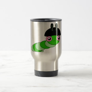 Mug De Voyage Cute Caterpillar