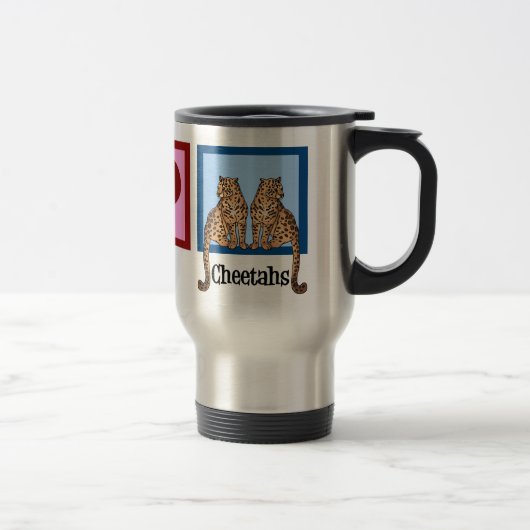 Mug De Voyage Cute Cheetah (Droit)