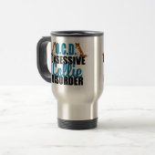 Mug De Voyage Cute Collie Chien (Devant gauche)