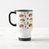 Mug De Voyage Cute Hedgehog Nature Floral Rainbow Motif (Gauche)