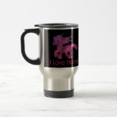 Mug De Voyage Cute I Love Horses (Gauche)