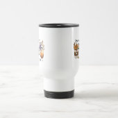 Mug De Voyage Cute Louveur de café Halloween (Centre)