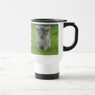 Mug De Voyage Cute Meow Kitten Minuscule mais Fierce