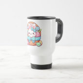 Mug De Voyage Cute, pain de Pâques (Devant droit)