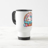 Mug De Voyage Cute, pain de Pâques (Devant gauche)