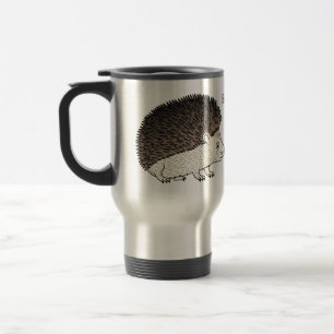 Mug De Voyage Cute prickly hedgehog cartoon