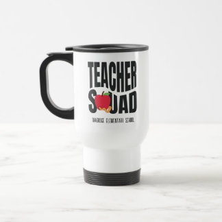 Mug De Voyage Cute Red Apple Teacher Squad