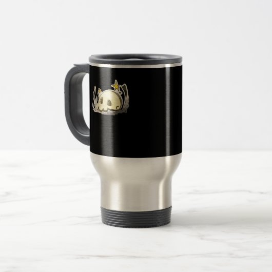 Mug De Voyage Cute Skull Oversized (Devant gauche)