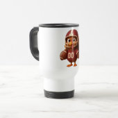 Mug De Voyage Cute Thanksgiving day football turkey (Devant gauche)
