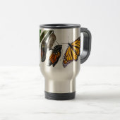 MUG DE VOYAGE CYCLE DE VIE DE MONARQUE (Devant droit)