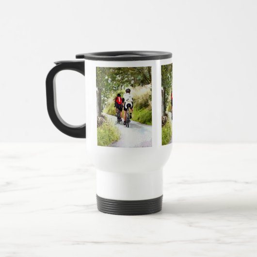 MUG DE VOYAGE CYCLISME (Gauche)