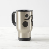 Mug De Voyage Cyclisme cool et design unique (Devant gauche)