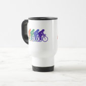 Mug De Voyage Cyclisme (femelle) (Devant gauche)