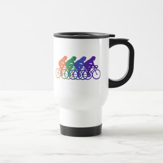Mug De Voyage Cyclisme (femelle) (Droite)