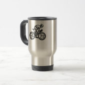 Mug De Voyage cycliste (Devant gauche)