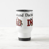 Mug De Voyage Dachshund DAD Cadeaux (Centre)