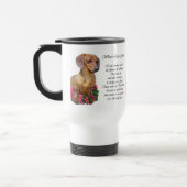 Mug De Voyage Dachshund Lovers Cadeaux (Gauche)