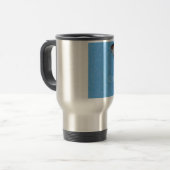 Mug De Voyage Dachshund S'Améliorer Bientôt Design (Devant gauche)