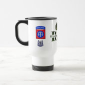Mug de voyage “DAD” de la 82e division aéroportée (Gauche)