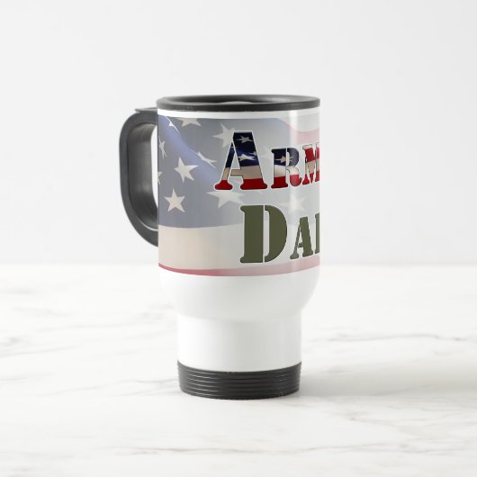 Mug De Voyage DAD de l'armée (Devant gauche)